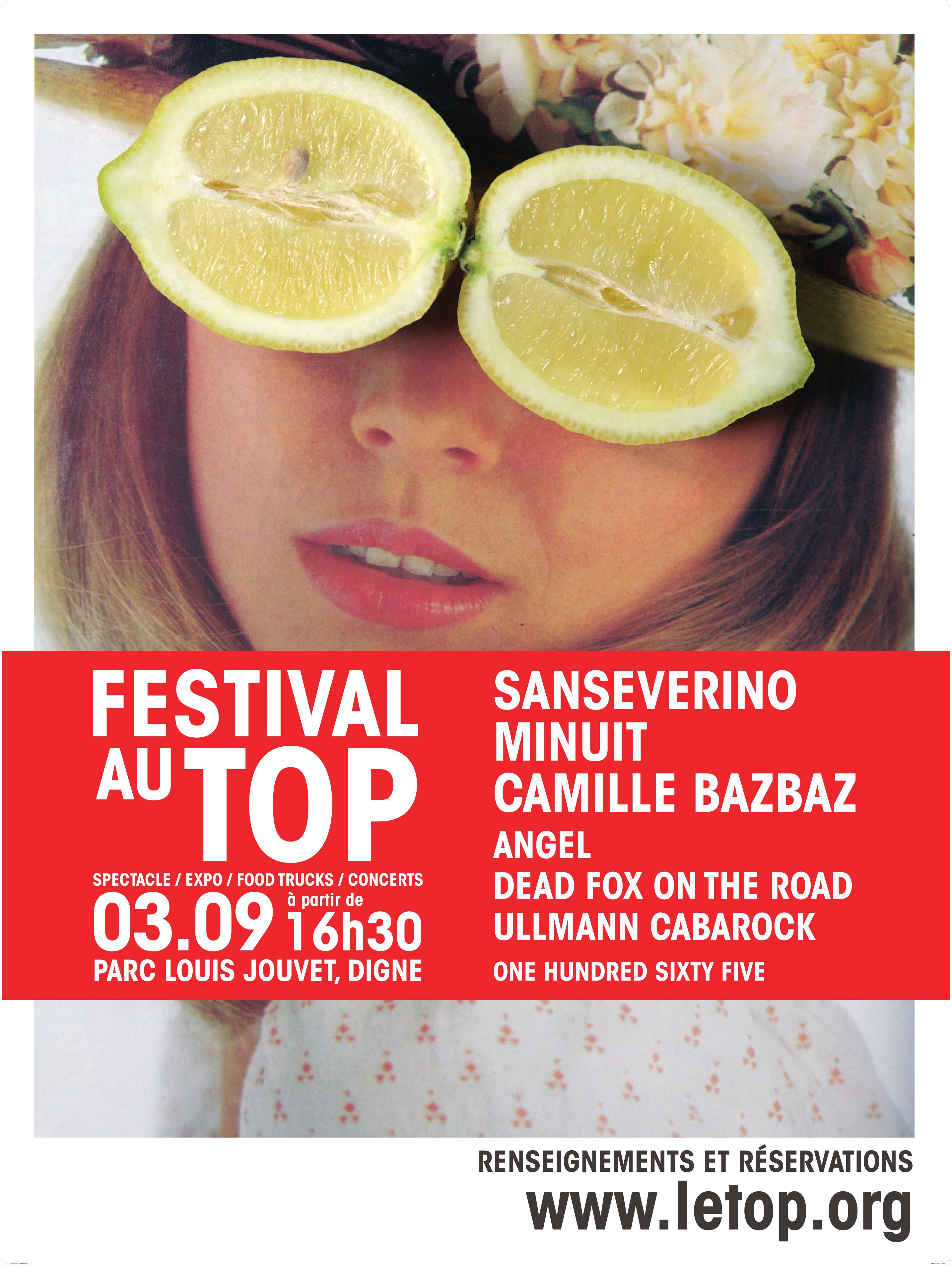Affiche du Festival AU TOP 2016