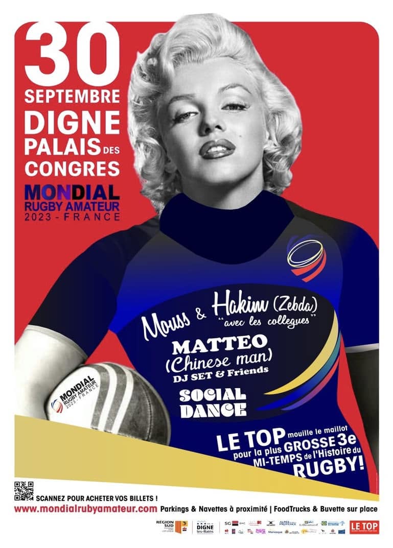 Affiche Mondial de chaussettes au Palais des Congrès