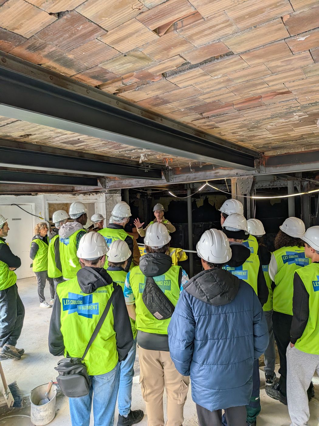 60 jeunes et demandeurs d'emploi dans les coulisses du chantier